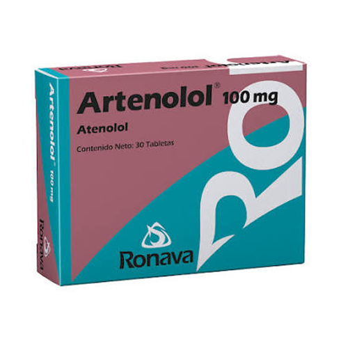 ARTENOLOL 100MG X 30 TAB (ATENOLOL) (RONAVA)