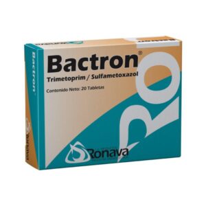 BACTRON 80MG/400MG X 20 TAB (TRIMETOPRIM SULFAMETOXAZOL) (RONAVA)