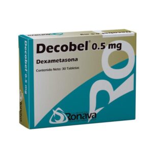 DECOBEL 0.5MG X 30 TAB (DEXAMETASONA)(RONAVA)