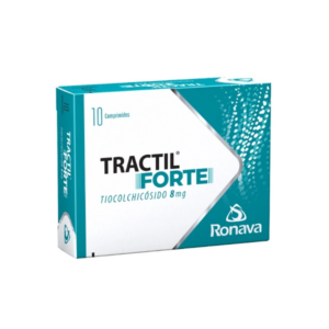 TRACTIL FORTE 8MG X 10 COMP (TIOCOLCHICOSIDO) (RONAVA)
