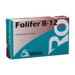 FOLIFER B12 X 30 TAB (HIERRO/ACIDO FOLICO/ B12) (RONAVA)