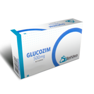 GLUCOZIM 500MG X 30 COMP (METFORMINA)(RONAVA)