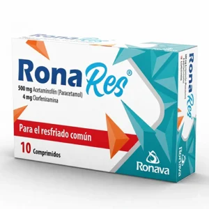 RONARES 500MG-4MG (ACETAMINOFEN – CLORFENIRAMINA) X 10 COMP (RONAVA)