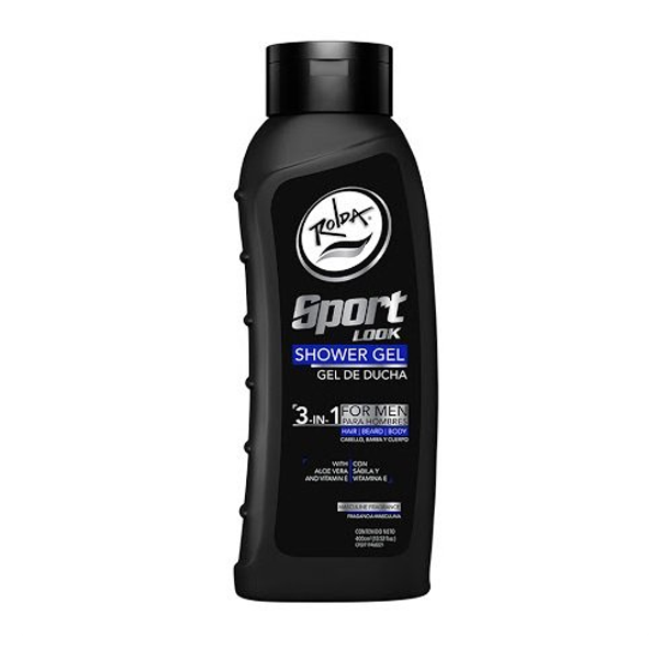 GEL DE DUCHA ROLDA SHOWER FOR MEN 3 EN 1 X 400 ML