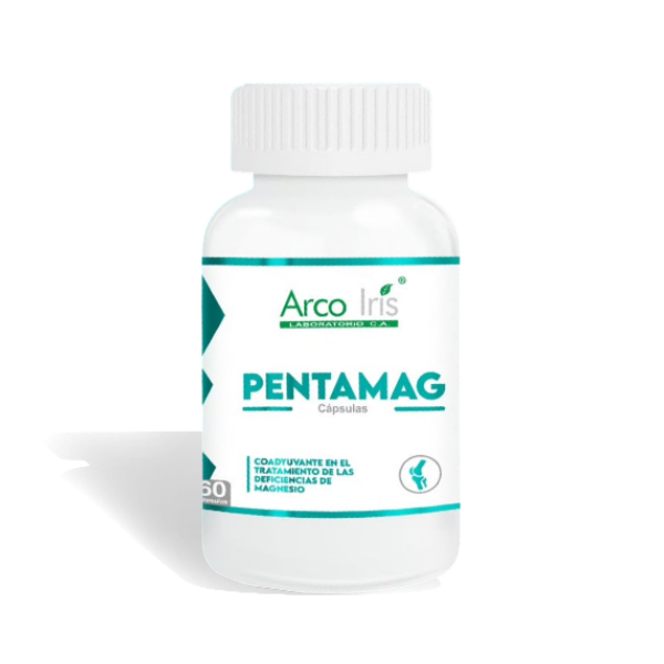 PENTAMAG X60 CAPS (CITRATO DE MAGNESIO) (ARCO IRIS)