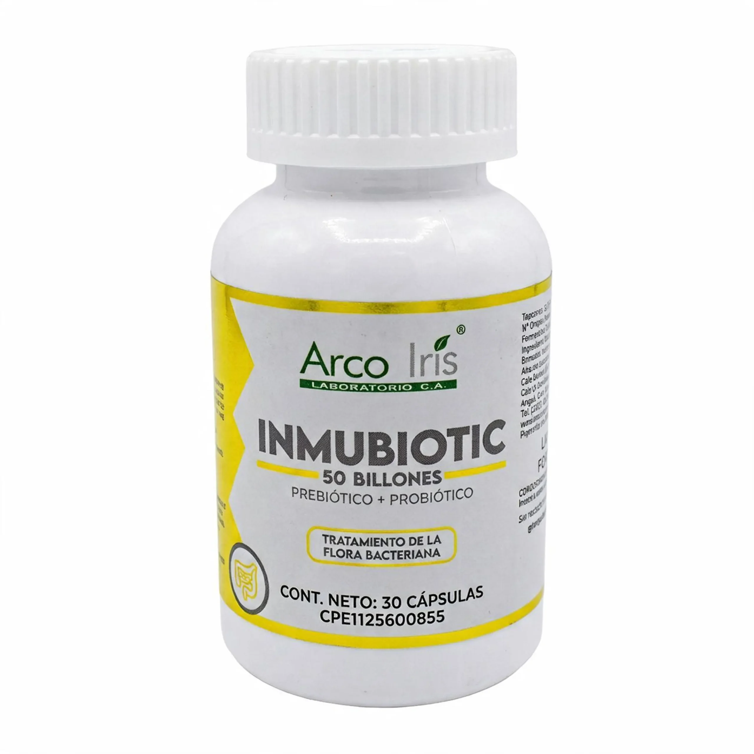 INMUBIOTIC 50 BILLONES X 30 CAP (ARCO IRIS)