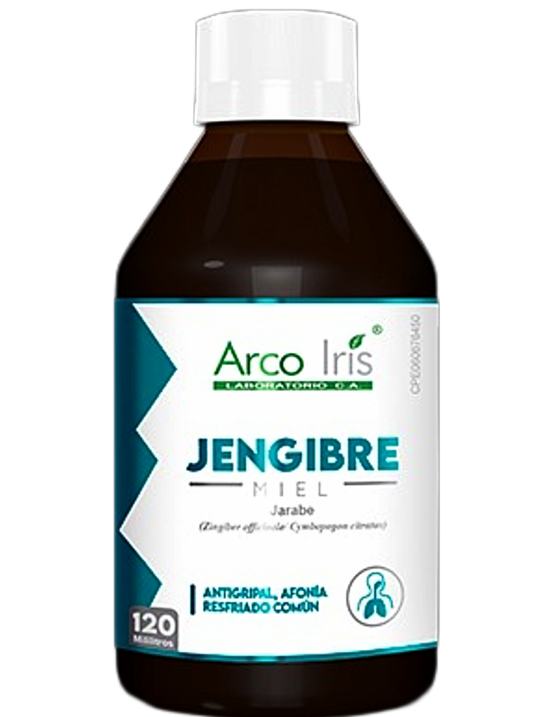 JENGIBRE MIEL JBE 120 ML (ARCO IRIS)