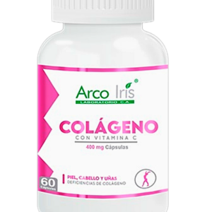 COLAGENO HIDROLIZADO+VIT C X 60 CAP (ARCO IRIS)