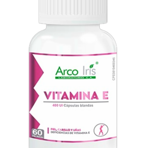 VITAMINA E 400MG U.I X 60 CAP (ARCO IRIS)