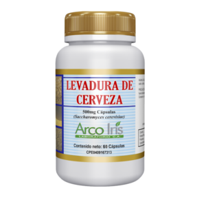 LEVADURA DE CERVEZA 500MG 60CAPS ARCO IRIS