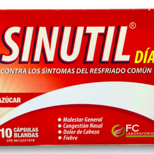 SINUTIL DIA X 10 CAP BLANDAS (ACET-CAFEI-CLORFER)