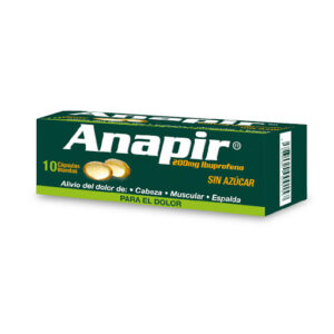 ANAPIR 200MG X 10 CAP BL (IBUPROFENO)(FC PHARMA)(TABLETAS)