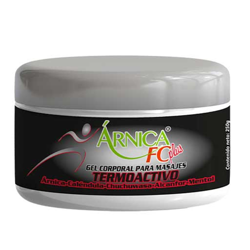 ARNICA PLUS GEL CORPORAL PARA MASAJES TERMOACTIVO 250GR