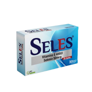 SELES X 30 CAP VITAMINA E+SELENIO FC PHARMA (TABLETAS)