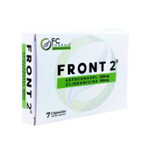 FRON DOS FRONT 2 100MG/400MG X 7 CAP VAG (CLINDAMICINA/KETOCONAZOL)FC