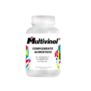 MULTIVINOL COMPLEMENTO ALIMENTICIO 30 TAB (FC PHARMA)