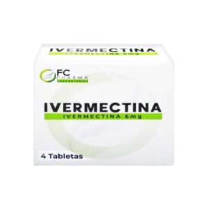 IVERMECTINA 6MG X4TABS (FC PHARMA)(TABLETAS)