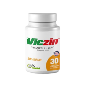 VICZIN S/AZUCAR X 30 TAB MASTICABLE (VIT C+ZINC) (FC PHARMA)