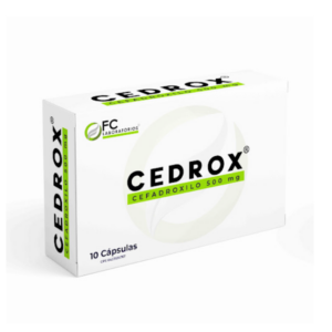 CEDROX 500MG X 10 CAP (CEFADROXILO)(FC PHARMA)(TABLETAS)