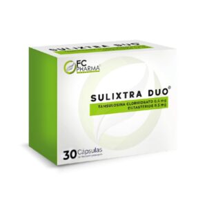SULIXTRA DUO X 30 TAB (TAMSULOSINA/DUTASTERIDA) FC PHARMA (TABLETAS)