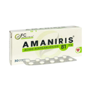 AMANIRIS 81MG X 30 TAB (ACIDO ACETILSALICILICO) (FC PHARMA)(TABLETAS)