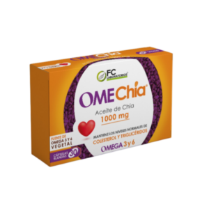 OMECHIA 1000MG X 30 CAP (ACEITE DE CHIA OMEGA 3 Y 6)(FC PHARMA)