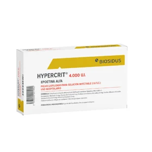 HYPERCRIT 40.000 U.I AMP (EPOETINA ALFA)(BIOSIDUS)