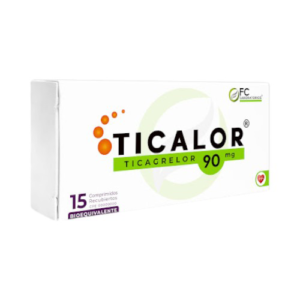 TICALOR 90MG X 15 TAB (TICAGRELOR) (FC PHARMA)