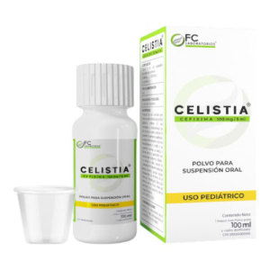 CELISTIA 100 MG/5 ML JBE 100 ML(CEFIXIMA)(FC PHARMA)