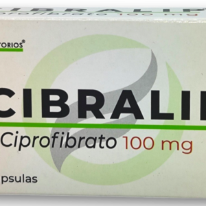 CIBRALIP (CIPROFIBRATO) 100MG X 30 CAP (FC LABORATORIOS)