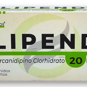 LIPEND ( LECARNIDIPINO CLORHIDRATO) 20 MG  X 30 TAB (FC LABORATORIOS)