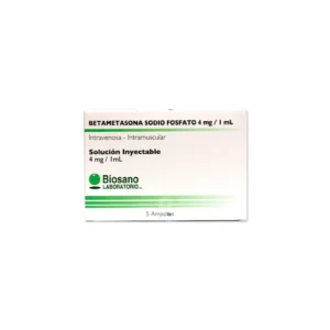BETAMETASONA 4 ML/ ML AMP (BIOSANO)