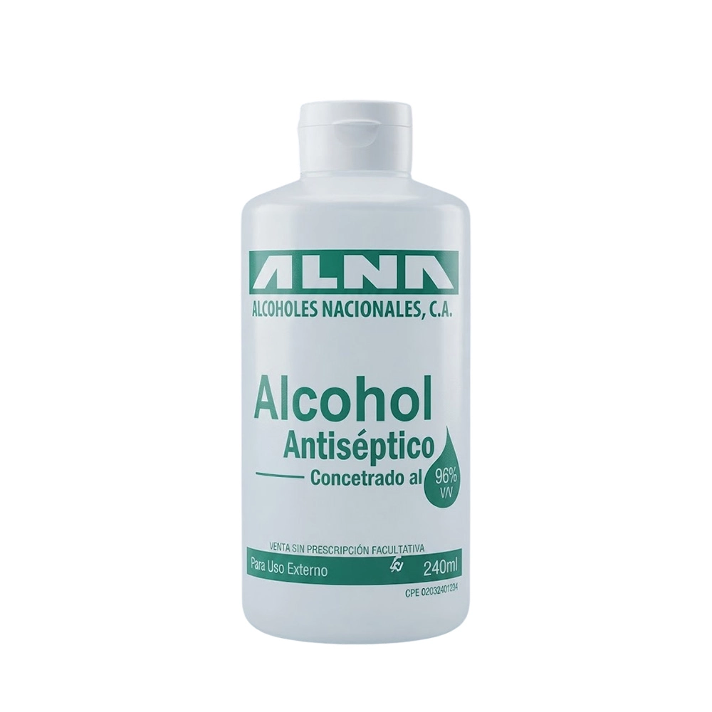 ALCOHOL ABSOLUTO 96% 240ML (ALNA)(MMQ)