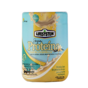 PROTEINA DE SOYA SABOR VAINILLA 250G (LIFESYSTEM)