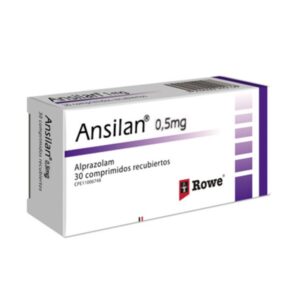 ANSILAN 0.5MG X 30 COMP (ALPRAZOLAM) (ROWE) (PSICOTROPICOS)