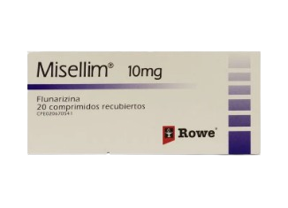 MISELLIM 10MG X 20 COM (FLUNARIZINA) (ROWE) (TABLETAS)
