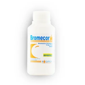 BROMECOR 4MG BROMEXINA 4MG/5ML X 120ML PED (BIOQUIMICA)(JARABE)