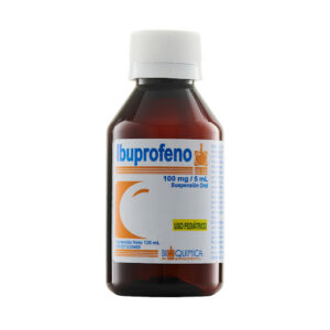 IBUPROFENO 100MG/5ML SUSP 120ML PED  (BIOQUIMICA)