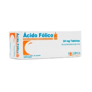 ACIDO FOLICO 5MG X 30 TAB (BIOQUIMICA)
