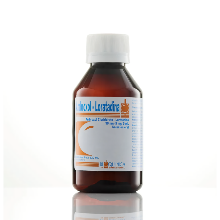 AMBROXOL + LORATADINA 30 MG / 5 ML X 120 ML (BIOQUIMICA)