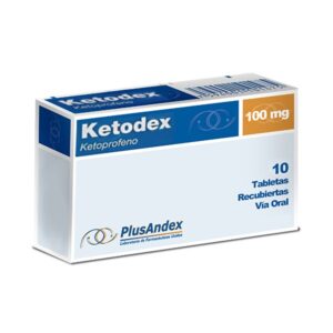 KETODEX 100MG X 10 TAB (KETOPROFENO) (PLUSANDEX)