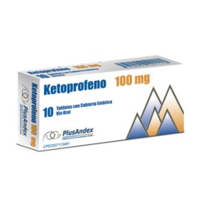 KETOPROFENO 100MG X 10 TAB (PLUSANDEX)