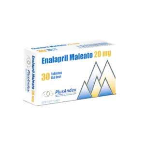 ENALAPRIL 20 MG X 30 TAB (PLUSANDEX)