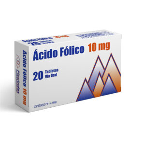 ACIDO FOLICO 10MG X 20 TAB (TABLETAS) (PLUSANDEX)