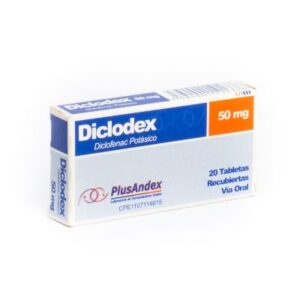 DICLODEX 50MG X 20 TAB (DICLOFENAC POTASICO) (PLUSANDEX)