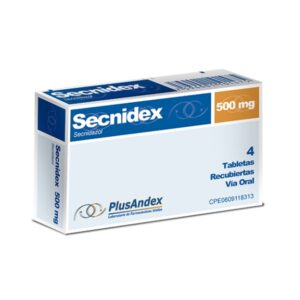 SECNIDEX 500MG X 4 TAB (SECNIDAZOL) (PLUSANDEX)