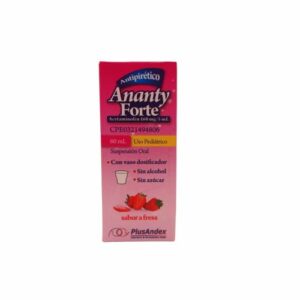 ANANTY FORTE 160MG/5ML JBE PED X 60ML (ACETAMINOFEN) (PLUSANDEX) (JARABES)