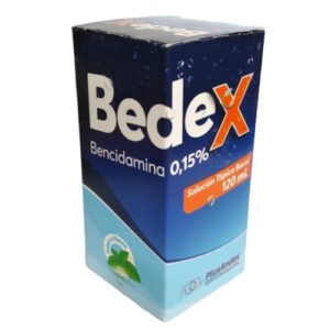 BEDEX 0.15% X 120ML SOL TOPICA (BENCIDAMINA) (JARABES) (PLUSANDEX)