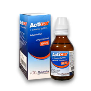 ACTICAR 1GR/ML X 120ML JBE (L-CARNITINA) (PLUSANDEX)