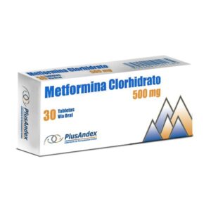 METFORMINA 500MG X 30 TAB (PLUSANDEX)